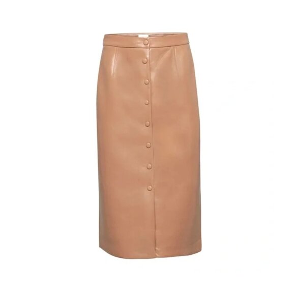 Aritzia Dresses & Skirts - Aritzia Leather Midi Pencil Skirt